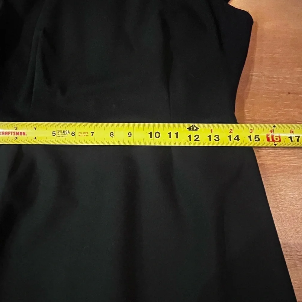 Kate Spade New York Black Cap Sleeve Sheath Dress - Size 8